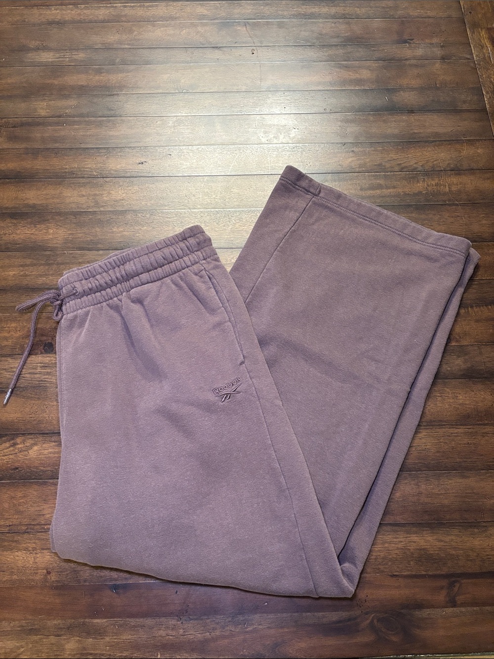 Reebok Brown Straight Leg Sweatpants